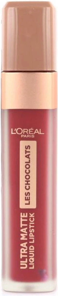 L'Oréal Paris Les Chocolates Ultra Matte Liquid Lippenstift - 864 Tasty Ruby 12 L'Oréal Paris Les Chocolates Ultra Matte Liquid Lippenstift - 864 Tasty Ruby - Afbeelding 12