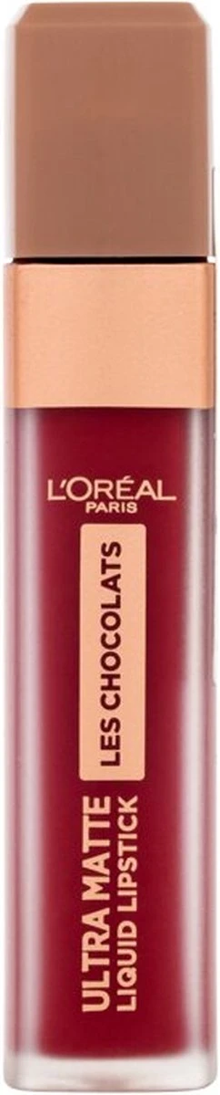 L'Oréal Paris Les Chocolates Ultra Matte Liquid Lippenstift - 864 Tasty Ruby 14 L'Oréal Paris Les Chocolates Ultra Matte Liquid Lippenstift - 864 Tasty Ruby - Afbeelding 14