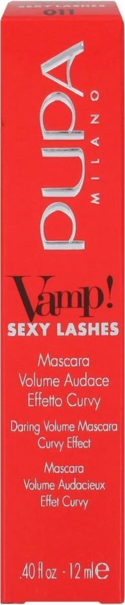 PUPA Milano Vamp! Mascara Sexy Lashes - 011 Sexy Black 27 PUPA Milano Vamp! Mascara Sexy Lashes - 011 Sexy Black -Cosmetica winkel 248x1200