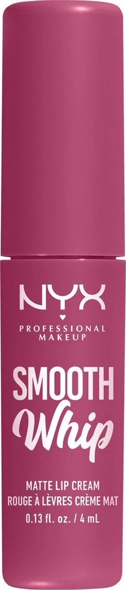NYX Professional Makeup - Smooth Whip Matte Lip Cream Onesie Funsie - Vloeibare Lippenstift - 4ML 1 NYX Professional Makeup - Smooth Whip Matte Lip Cream Onesie Funsie - Vloeibare Lippenstift - 4ML
