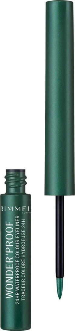 Rimmel London Rimmel Wonder'proof Liner Eyeliner - 003 Green -Cosmetica winkel 275x1200 4