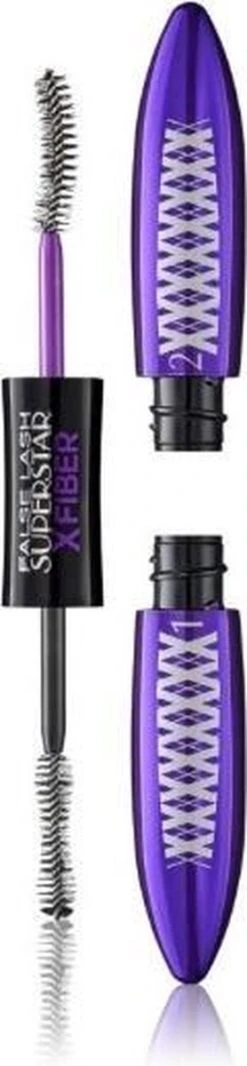 L'Oréal Paris False Lash Superstar X Fiber Mascara - Zwart -Cosmetica winkel 278x1200 2
