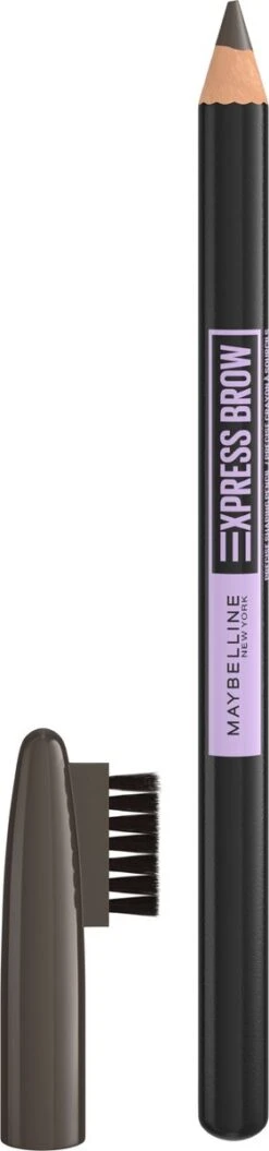 Maybelline New York - Express Brow Shaping Pencil - 05 Deep Brown - Bruin Wenkbrauwpotlood En Borstel 12 Maybelline New York - Express Brow Shaping Pencil - 05 Deep Brown - Bruin Wenkbrauwpotlood En Borstel -Cosmetica winkel 281x1200 7