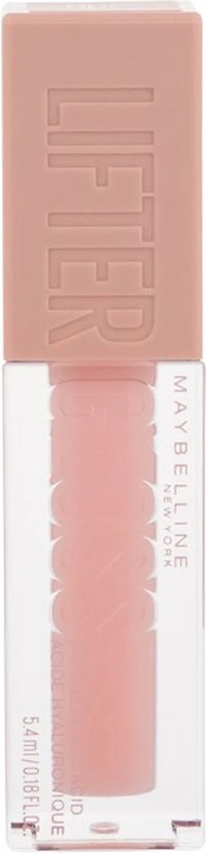 Maybelline Lifter Lipgloss - 002 Ice (met Hyaluronic Acid) 5 Maybelline Lifter Lipgloss - 002 Ice (met Hyaluronic Acid) - Afbeelding 5