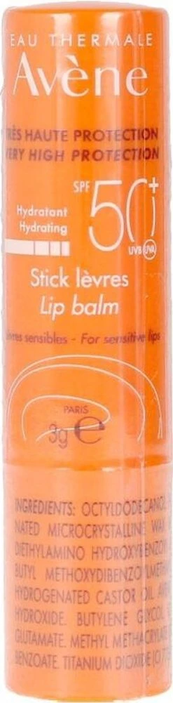 Avène Zonnebrand Lipstick SPF 50+ 3 Gram
