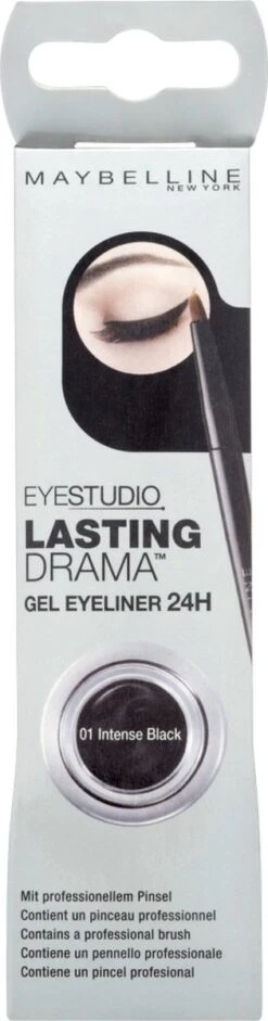 Maybelline Lasting Drama Gel Liner - Zwart - Eyeliner 25 Maybelline Lasting Drama Gel Liner - Zwart - Eyeliner -Cosmetica winkel 315x1200 2