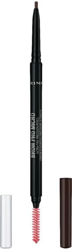 Rimmel London Brow Pro Micro Wenkbrauwpotlood - 003 Dark Brown -Cosmetica winkel 346x1200 5