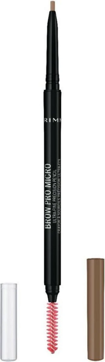 Rimmel London Brow Pro Micro Wenkbrauwpotlood - 001 Blonde 3 Rimmel London Brow Pro Micro Wenkbrauwpotlood - 001 Blonde - Afbeelding 3