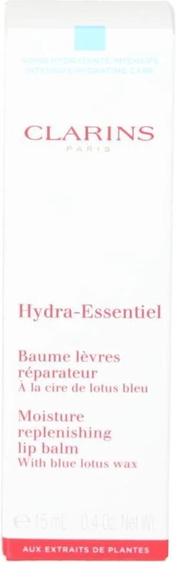 Clarins Hydra-Essentiel Moisture Replenishing Lip Balm Lippenbalsem 15 Ml 20 Clarins Hydra-Essentiel Moisture Replenishing Lip Balm Lippenbalsem 15 Ml -Cosmetica winkel 376x1200 2