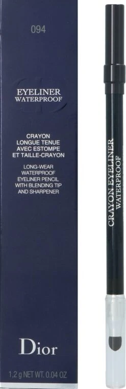 Dior Crayon Eyeliner Waterproof - Eyeliner - 094 Noir Trinidad -Cosmetica winkel 391x1200