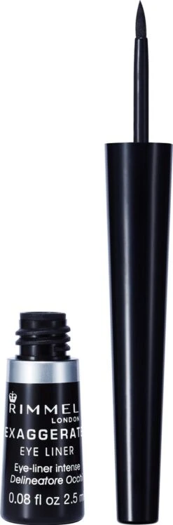 Rimmel London Exaggerate Eyeliner - 01 Black -Cosmetica winkel 396x1200 4