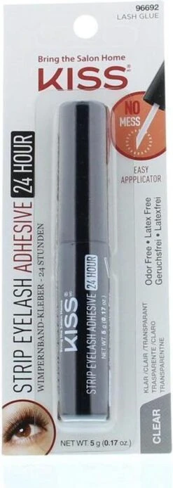 KISS - Strip Eyelash Adhesive 24 Hour Clear -Cosmetica winkel 427x1200 1