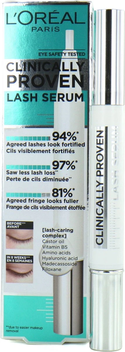 L'Oréal Paris Clinically Proven Wimperserum - 2 Ml 11 L'Oréal Paris Clinically Proven Wimperserum - 2 Ml - Afbeelding 11