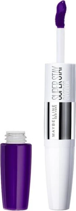 Maybelline Superstay 24h Lippenstift - 800 Purple -Cosmetica winkel 436x1200