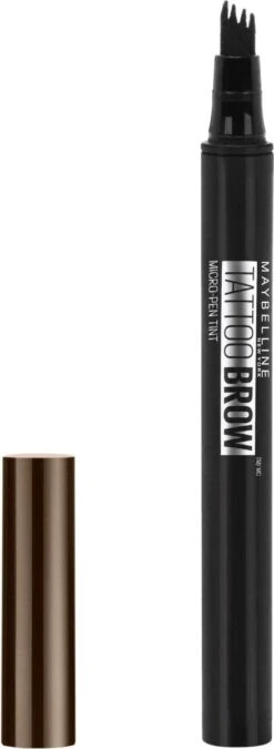 Maybelline TattooBrow 1D Wenkbrauwpen - 130 Deep -Cosmetica winkel 439x1200 1