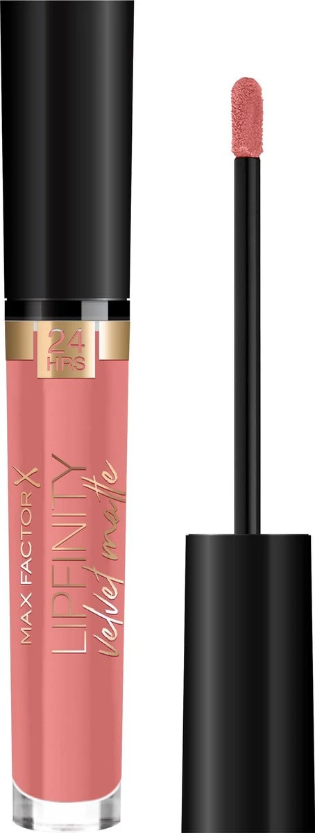 Max Factor Lipfinity Velvet Matte Lippenstift - 030 Cool Coral Rood 12 Max Factor Lipfinity Velvet Matte Lippenstift - 030 Cool Coral Rood - Afbeelding 12