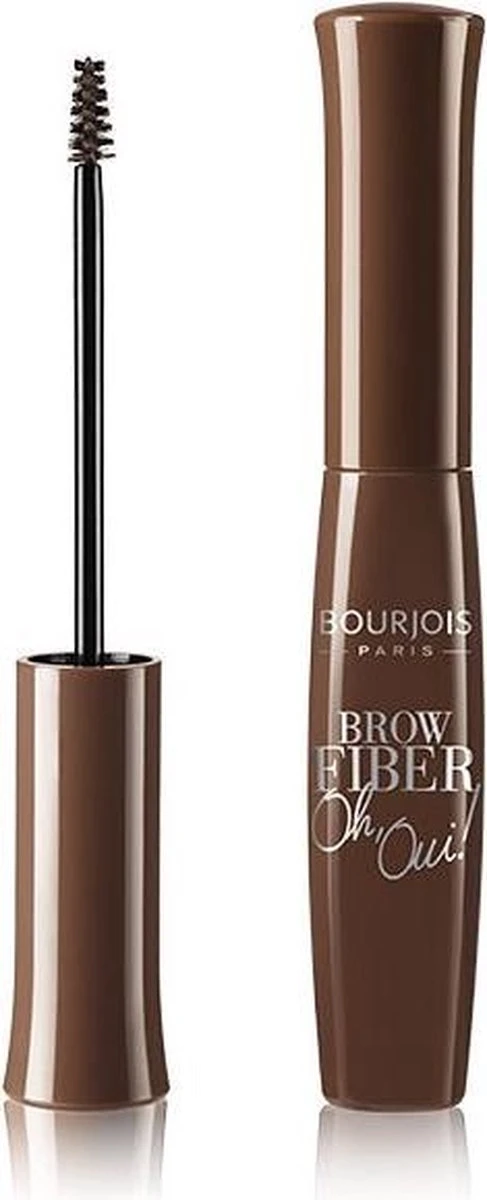 Bourjois Oh Oui! Brow Fiber Wenkbrauwgel - 002 Châtain 12 Bourjois Oh Oui! Brow Fiber Wenkbrauwgel - 002 Châtain - Afbeelding 12