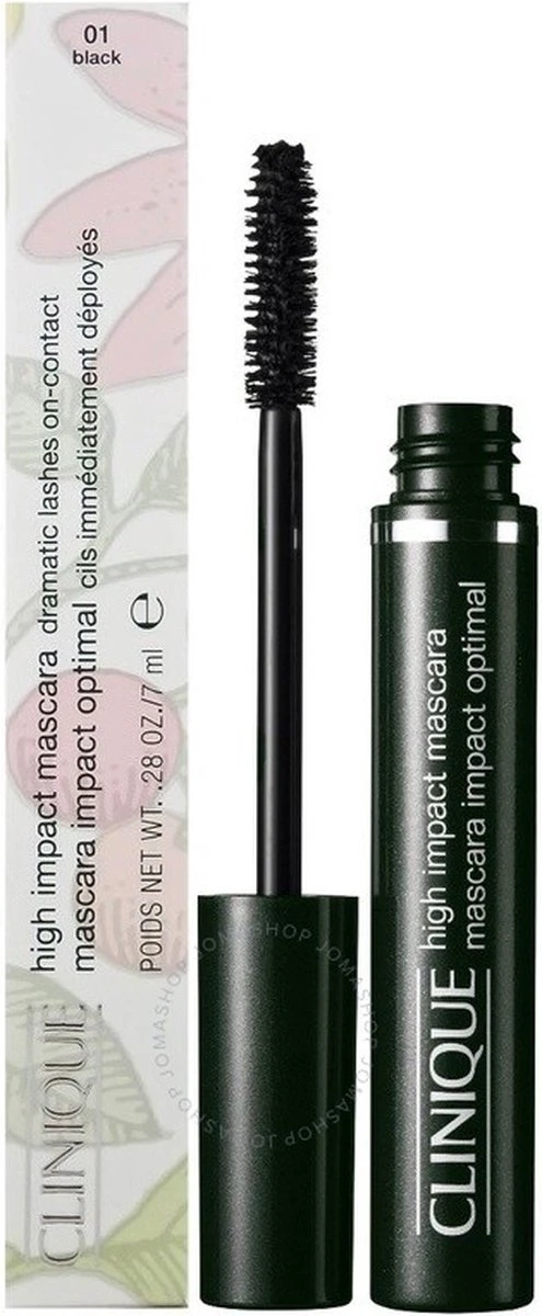 Clinique High Impact Mascara Krul En Volume - Black 01 - Mascara - 7 Ml 1 Clinique High Impact Mascara Krul En Volume - Black 01 - Mascara - 7 Ml