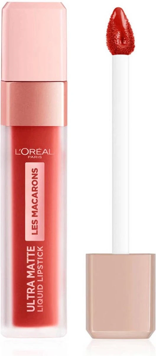 L’Oréal Paris Les Macarons Langhoudende Matte Lipstick - 834 Infinite Spice - Nude - 6,7 Ml 9 L’Oréal Paris Les Macarons Langhoudende Matte Lipstick - 834 Infinite Spice - Nude - 6,7 Ml - Afbeelding 9