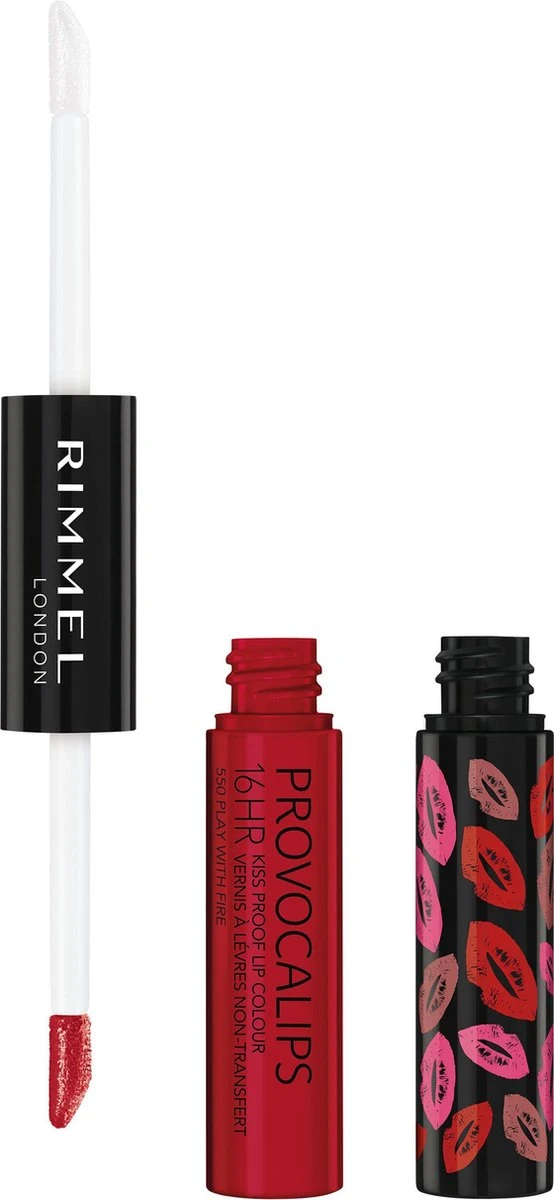 Rimmel London Provocalips Lip Color Lippenstift - 550 Play With Fire 13 Rimmel London Provocalips Lip Color Lippenstift - 550 Play With Fire - Afbeelding 13