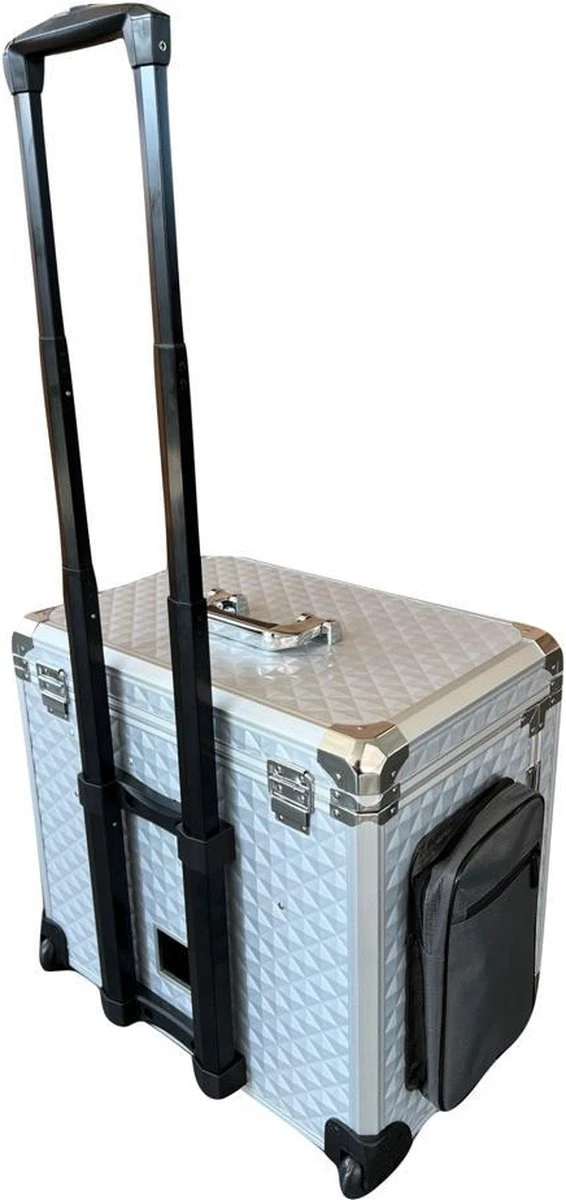 Pedicure Koffer/trolley - Professional Pedicure Case - Zilver Disco 3 Pedicure Koffer/trolley - Professional Pedicure Case - Zilver Disco - Afbeelding 3