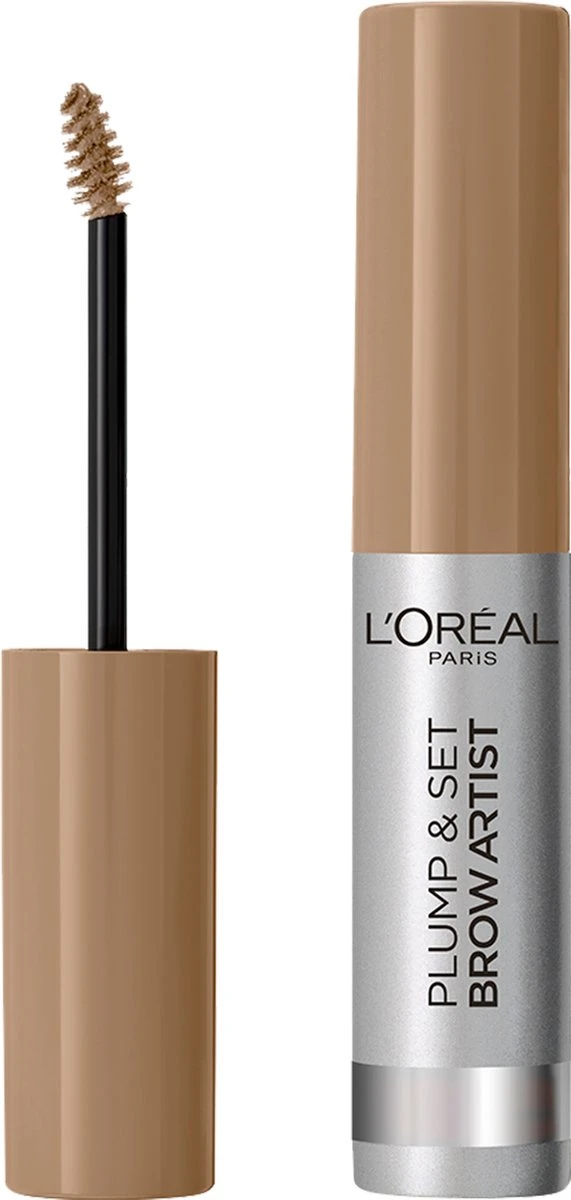 L'Oréal Brow Artist Plump & Set Wenkbrauwgel - 101 Blonde 1 L'Oréal Brow Artist Plump & Set Wenkbrauwgel - 101 Blonde