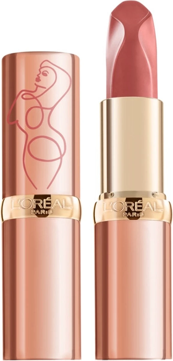 L’Oréal Paris Color Riche Nude Insolents Lipstick - 173 Nu Impertinent - Nude - Verzorgende Lippenstift - 8.9ml 1 L’Oréal Paris Color Riche Nude Insolents Lipstick - 173 Nu Impertinent - Nude - Verzorgende Lippenstift - 8.9ml