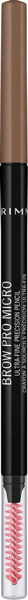 Rimmel London Brow Pro Micro Wenkbrauwpotlood - 001 Blonde 8 Rimmel London Brow Pro Micro Wenkbrauwpotlood - 001 Blonde - Afbeelding 8