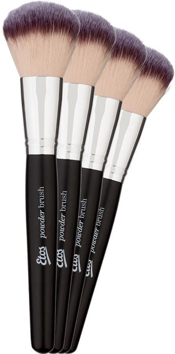 Etos Poeder En Bronzer Kwast - 4 Stuks 1 Etos Poeder En Bronzer Kwast - 4 Stuks