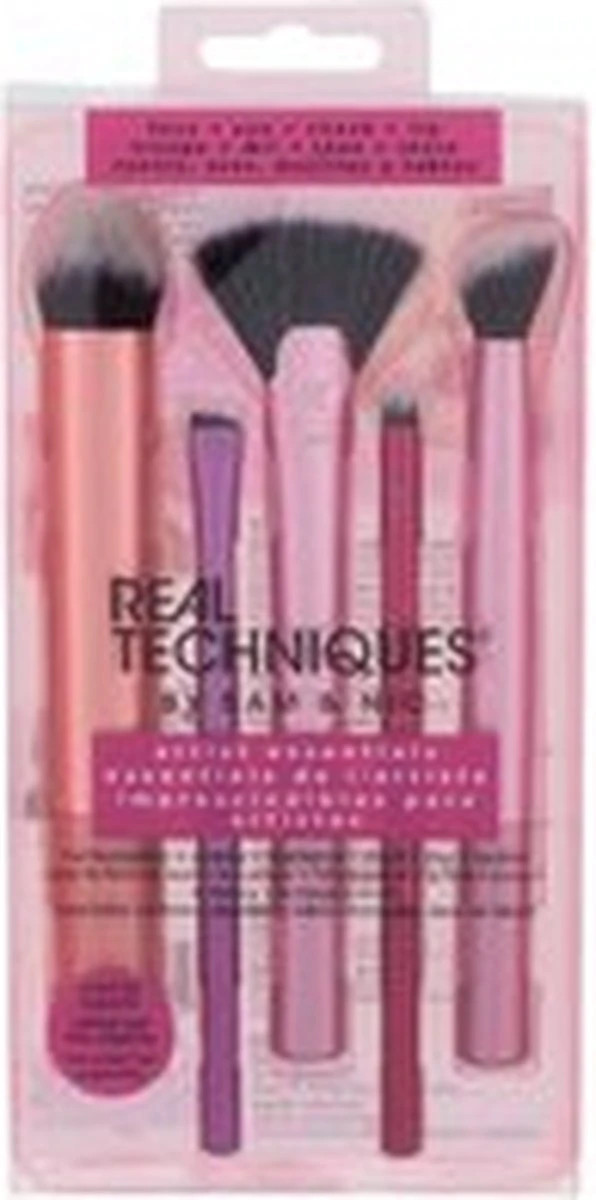 Make-up Borstel Set Artist Essentials Real Techniques (5 Pcs) 8 Make-up Borstel Set Artist Essentials Real Techniques (5 Pcs) - Afbeelding 8