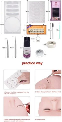 Lashes & More | Wimperextensions Starters Pakket + Luxe Nano Mister | Oefenset Voor Beginnend Wimperstylist | Lash Kit | Oefen Wimper Set 13 Lashes & More | Wimperextensions Starters Pakket + Luxe Nano Mister | Oefenset Voor Beginnend Wimperstylist | Lash Kit | Oefen Wimper Set -Cosmetica winkel 606x1200 1