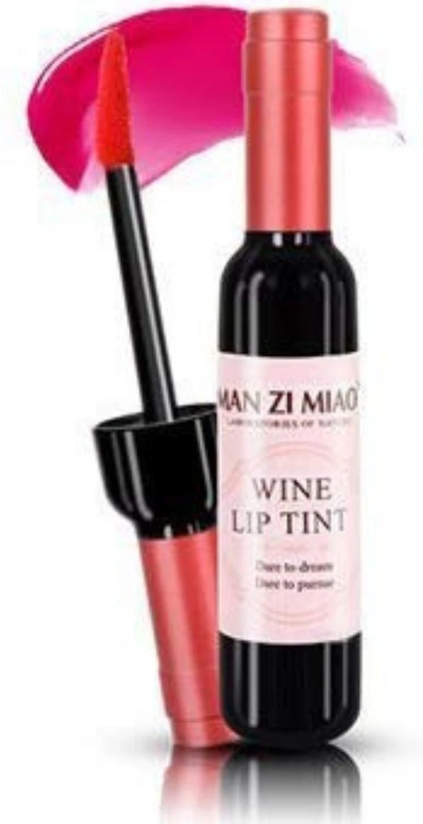 MAN ZI MIAO® Lippenstift - Wijn - Wine - Wijnfles - Lipgloss - Lipstick - Make Up - Rose - Rose Coral - Wine Lip Tint 1 MAN ZI MIAO® Lippenstift - Wijn - Wine - Wijnfles - Lipgloss - Lipstick - Make Up - Rose - Rose Coral - Wine Lip Tint