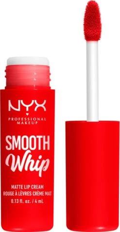 NYX Professional Makeup - Smooth Whip Matte Lip Cream Icing On Top - Vloeibare Lippenstift - 4ML -Cosmetica winkel 620x1200 3