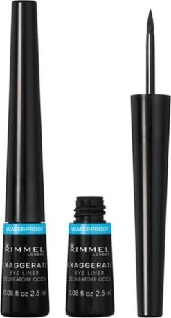 Rimmel London Rimmel Exaggerate Waterproof - Zwart - Eyeliner -Cosmetica winkel 646x1200 1