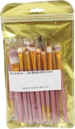 Merkloos Makeup Kwastenset - Makeup Set - 20delig - Roze - Goud - Able & Borret 6 Merkloos Makeup Kwastenset - Makeup Set - 20delig - Roze - Goud - Able & Borret -Cosmetica winkel 703x1200 2