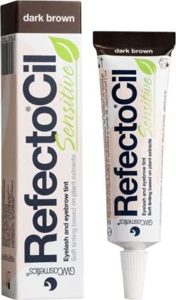 RefectoCil - Sensitive - Wimper & Wenkbrauw Verf - Donkerbruin - 15 Ml -Cosmetica winkel 704x1200 3