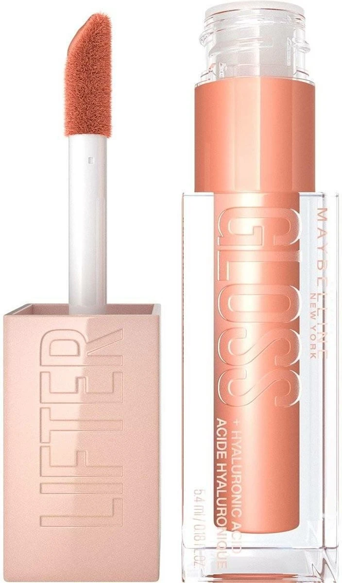 Maybelline Lifter Lipgloss - 007 Amber (met Hyaluronic Acid) 1 Maybelline Lifter Lipgloss - 007 Amber (met Hyaluronic Acid)