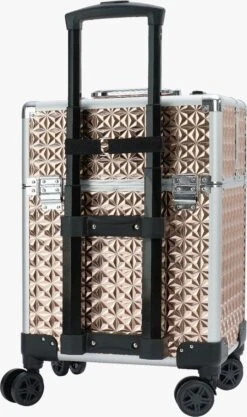Koffer Gouden Kleur | Beautycase / Beautykoffer / Trolley Van Aluminium - 8 Wielen - Kapper Koffer - Tattoo Koffer - Nagel Koffer - Make-up Koffer 6 Koffer Gouden Kleur | Beautycase / Beautykoffer / Trolley Van Aluminium - 8 Wielen - Kapper Koffer - Tattoo Koffer - Nagel Koffer - Make-up Koffer -Cosmetica winkel 711x1200 1