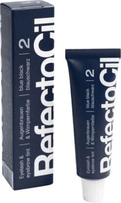 RefectoCil Wimper- En Wenkbrauw Verf - Blauw-zwart Nr. 2 - 15 Ml -Cosmetica winkel 715x1200 1