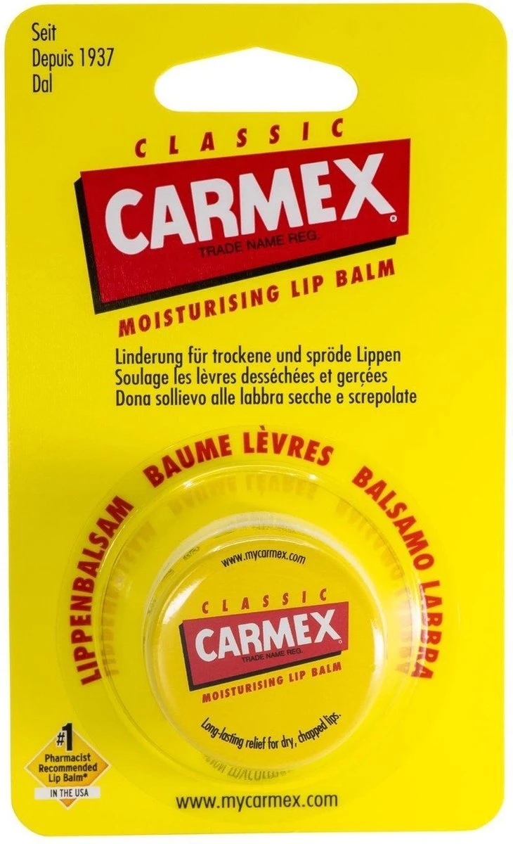Carmex Lipbalm Classic Pot 7.5 Gr 2 Carmex Lipbalm Classic Pot 7.5 Gr - Afbeelding 2