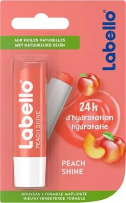Labello Fruity Shine Peach Lippenbalsem - 5.5ml