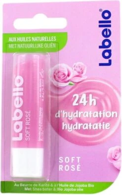 Labello - Lippenbalsem Soft Rosé - Lipverzorging - Lipbalm - Droge Lippen - 24 Uurs Werking - Dames - Meisjes - Kunststof - Roze -Cosmetica winkel 753x1200 3