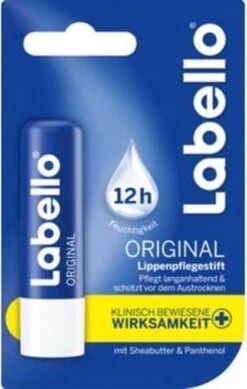 Labello - Lippenbalsem Classic - Lipverzorging - Lipbalm - Droge Lippen - 24 Uurs Werking - Dames - Meisjes - Kunststof - Blauw -Cosmetica winkel 761x1200 2