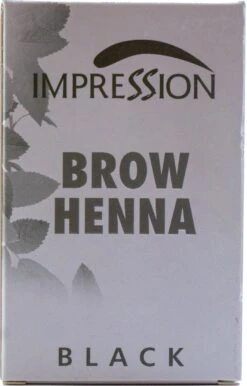 Impression Henna Wenkbrauwverf | Zwart | Black | Noir | Brow Henna | Goed Voor Meer Dan 20 Behandelingen -Cosmetica winkel 768x1200 1