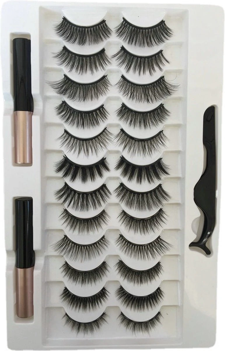 24 Magnetische Wimpers Met Eyelinerkit / 12 Paar- Herbruikbare Magnetische Wimpers - Natuurlijk Ogende Wimperspakket, 2 Buizen Magnetische Eyeliner, 3D Magnetische Nepwimperskit Met Wimperpincet - Magnetische Wimpers 1 24 Magnetische Wimpers Met Eyelinerkit / 12 Paar- Herbruikbare Magnetische Wimpers - Natuurlijk Ogende Wimperspakket, 2 Buizen Magnetische Eyeliner, 3D Magnetische Nepwimperskit Met Wimperpincet - Magnetische Wimpers