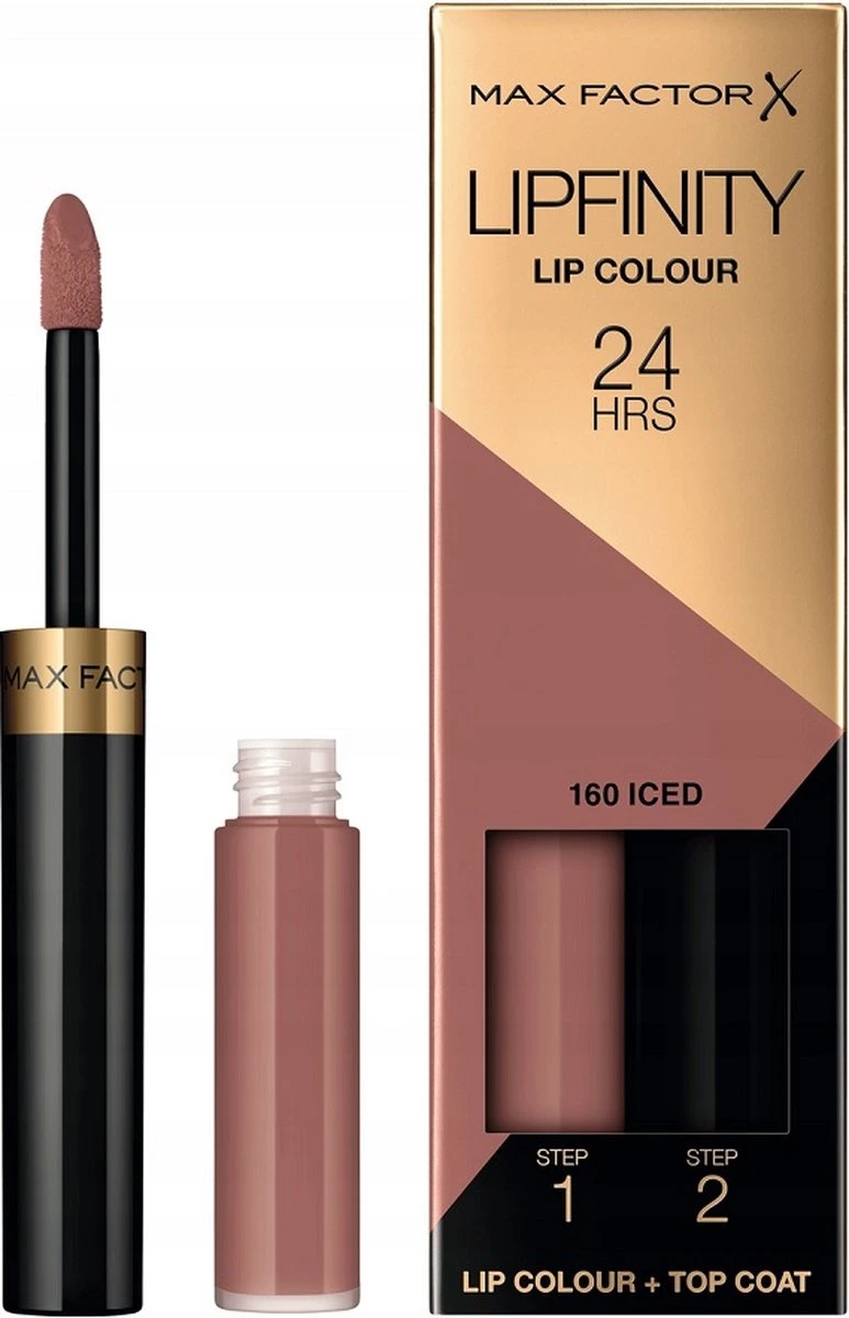 Max Factor Lipfinity Lip Colour Lipstick - 160 Iced 9 Max Factor Lipfinity Lip Colour Lipstick - 160 Iced - Afbeelding 9