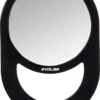Evolize Onbreekbare Spiegel Met Handvat - Ø 16,5 Cm - Ophangbaar - Rond - Handspiegel - Kappersspiegel - Reisspiegel - Make Up - Afmeting: 28 X 19 Cm - Zwart