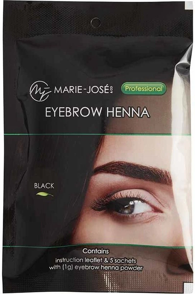 Henna Wenkbrauwverf Zwart | Henna Brows |Geschikt Voor Minstens 25 Toepassingen 1 Henna Wenkbrauwverf Zwart | Henna Brows |Geschikt Voor Minstens 25 Toepassingen
