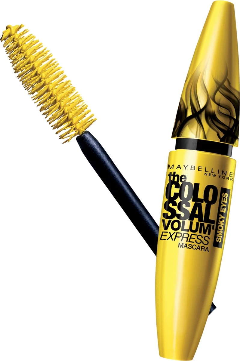 Maybelline Volum'Express Colossal Smoky Dangerous Mascara - Zwart 1 Maybelline Volum'Express Colossal Smoky Dangerous Mascara - Zwart