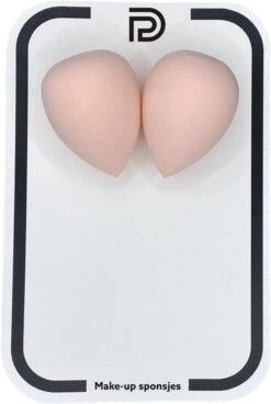 PD® - Make-up Spons - 2 Stuks - Lichtroze - Beauty Blender - Blender Spons Voor Make-up - Foundation Blender - Make-up Ei -Cosmetica winkel 805x1200 1